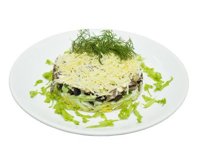 Салат из языка говяжьего с черносливом рецепт с
