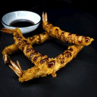 Креветки темпура