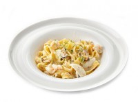 Тальятелле с морепродуктами 