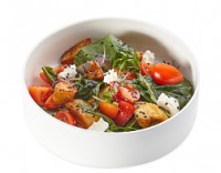 Салат с карамелизированными баклажанами 