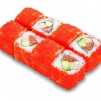 Ролл Калифорния с лососем