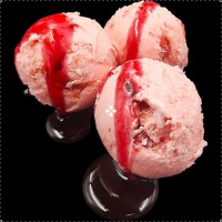 Мороженное клубничное