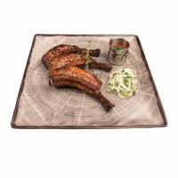 Ребрышки свиные под соусом «BBQ» 