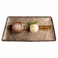 Шоколадный фондан 