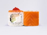 Ролл Сяке-тобико маки