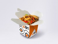 Гречневая лапша Соба с курицей