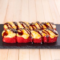 Запеченный с креветкой