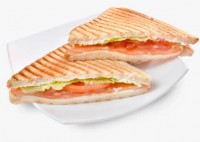 Сендвич с лососем