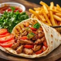 Шаурма с шашлыком большая (свинина) 