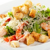 Цезарь с креветками