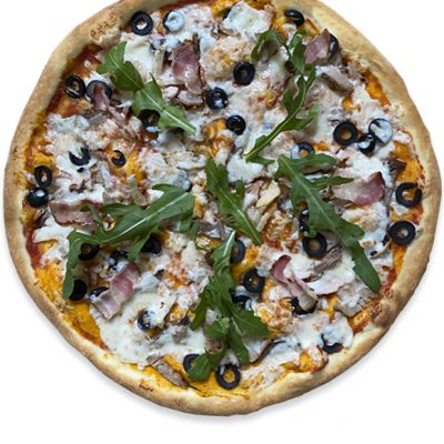 Пицца мясная круглая