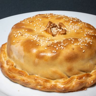 Курник с курицей и грибами