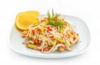 Салат Снежный краб