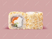 Ролл Филадельфия в кунжуте