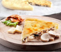 Осетинский пирог Курица и грибы