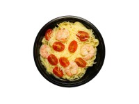 Феттучине с креветкой