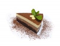 Торт три шоколада