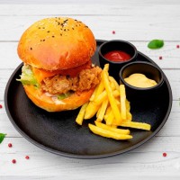 Бургер с курицей