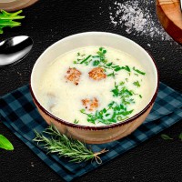 Пятница: Сырный суп с фрикадельками