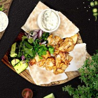 Шашлык из филе бедра курицы