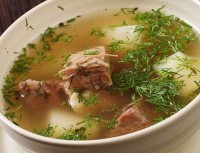 Суп из говядины