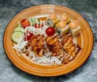 Бенто с Гедза (курица)