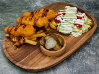 Бенто с куриными стрипсами