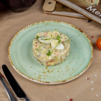 Оливье с телячьим языком