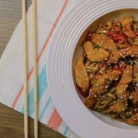 Удон с Курицей/Свининой/Говядиной Курица