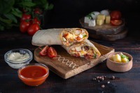 Шаурма Сырная с курицей