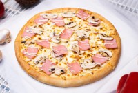 Пицца с Ветчиной и Грибами