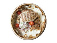 Свиная вырезка в травах