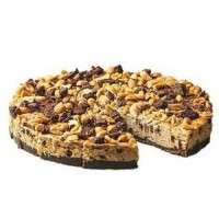 Чизкейк карамельный с арахисом 100гр