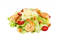 Салат Цезарь с креветкой 