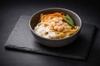 Wok c креветкой