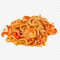 Лапша Удон с креветками
