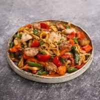 Wok с курицей
