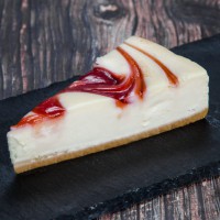 Чизкейк Нью-Йорк ванильно-клубничный