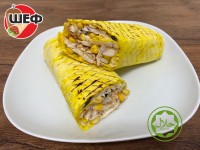 Шаурма Мексиканская с курицей