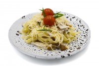 Паста Феттучини с курицей