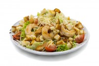 Салат Цезарь с креветкой