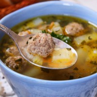 Суп с фрикадельками