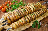 Картофель с салом