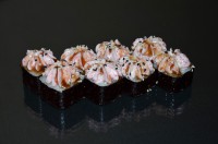 Запечённый с креветкой