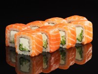 Филадельфия с лососем холодного копчения