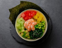 Поке с креветкой