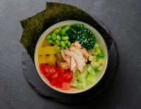 Поке с курицей