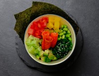 Поке с лососем