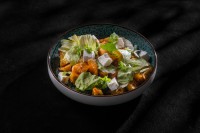 С хрустящим баклажаном и сыром фета