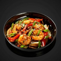 WOK С креветкой 